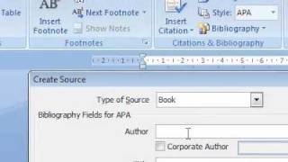 How to insert a citation from a new source [upl. by Aruasi]