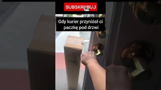 Gdy kurier przyniósł ci paczkę pod drzwi shorts [upl. by Derna]