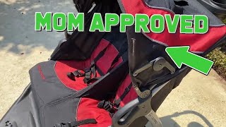 Review of Baby Trend Expedition Double Jogger Centennial Stroller [upl. by Novel461]