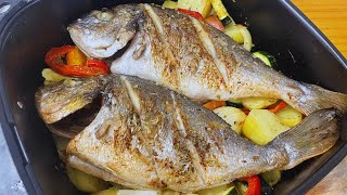 PEIXE DOURADA NA AIRFRYER [upl. by Zertnom]