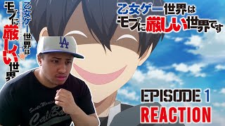 Mobuseka Episode 1 Reaction  He Going THROUGH IT Otome Game Sekai wa Mob ni Kibishii Sekai desu [upl. by Ahseenal459]