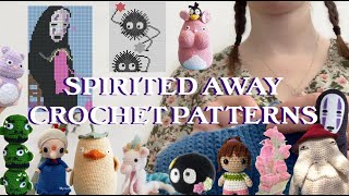 50 FREE Spirited Away Crochet Pattern Ideas ✨ [upl. by Zavras]