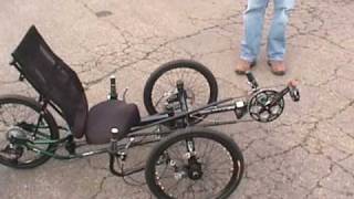 SUN EZ  TAD CX RECUMBENT TRIKE [upl. by Eleynad129]