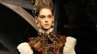 Chanel PreFall 20132014 FULL Fashion Show Metiers dArt quotParisEdimbourgquot  FashionTV [upl. by Euqinahs]