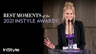 Melissa McCarthy Fangirls Over Simone Biles amp Everything Else You Missed at the 2021 InStyle Awards [upl. by Sunev133]