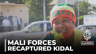 Kidal recaptured Mali celebrates Tuareg ousting from town [upl. by Killam35]