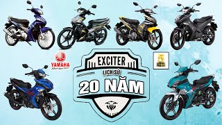 Exciter amp Lịch sử 20 năm của quotÔNG VUA CÔN TAYquot ▶️ Cách nhận biết các đời Exciter 🔴 TOP 5 ĐAM MÊ [upl. by Aramaj]