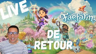 FAE FARM DE RETOUR SWITCH LETS PLAY  LIVE CHILL 🤗 🌸 [upl. by Assej]