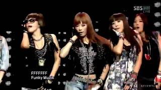 4 Minute  Muzik live HD [upl. by Sydel]