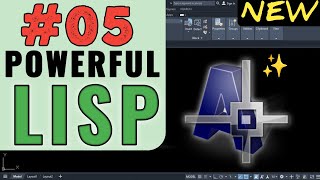 quot5 Powerful AutoCAD LISP  Best CAD Tutorialsquot [upl. by Ahseital]