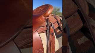 Cowboy porn with my first riddle bit and a beautiful Kent Frecker saddle and Bosolio by Ray Hunt [upl. by Arad]