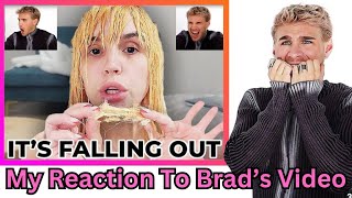 My Reaction to BRAD MONDOS Video ABOUT ME [upl. by Yeruoc996]