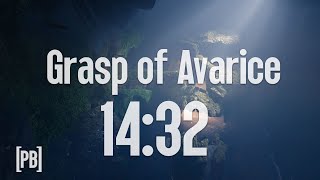 Grasp of Avarice Speedrun PB 1432 [upl. by Nnylyam415]