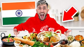 Trying INDIAN FOOD for the First Time [upl. by Maffei]