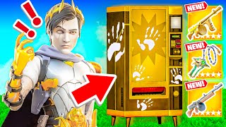 MIDAS VENDING MACHINES ONLY Challenge Fortnite [upl. by Oicul]