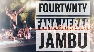 FOURTWNTY  FANA MERAH JAMBU  Live From Authenticity Fest  Bandung 2018 [upl. by Trocki786]