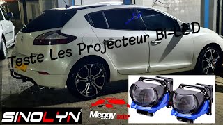 Présentation Mes Loupes BiLed Sur Megane 3  Meggy Group [upl. by Elvin193]