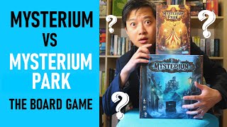 Mysterium Vs Mysterium Park Board Game Review  Top Cluedo Alternative [upl. by Luebke159]