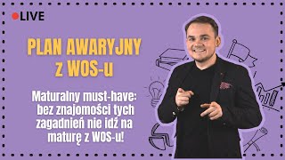 Pewniaki na maturę z WOSu 2024  PLAN AWARYJNY [upl. by Lajet]