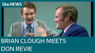 Brian Clough meets Don Revie in that 1974 ITV Calendar interview  ITV News [upl. by Ody]