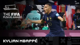 Kylian Mbappe Goal vs Argentina  FIFA Puskas Award 2022 Nominee [upl. by Ecam]