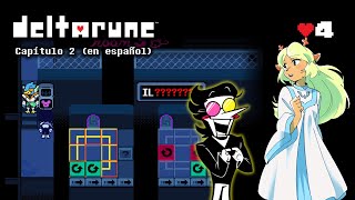 Deltarune Capítulo 2  Cap 4 Noelle fugitiva y el vendedor inquietante [upl. by Oinoitna916]