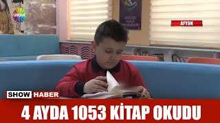 4 ayda 1053 kitap okudu [upl. by Nyrual]