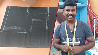 37 inch Blouse Cutting with Measurement  Tailor Bro Blouse Cutting in Tamil [upl. by Nirtiak730]