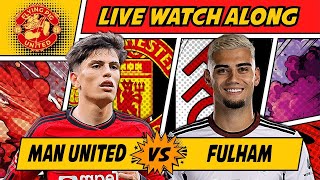 Manchester United VS Fulham 10 WATCH ALONG LIVE [upl. by Helprin]