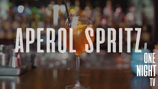 OneNight Kokteyl  Aperol Spritz Kokteyl Tarifi [upl. by Lepine]