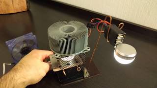 Thermoelectric generator test  Термоелектрогенератор  тест [upl. by Asela420]