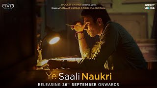 Ye Saali Naukri  Official Trailer ft Sanyam Sharma Mugdha Agarwal  Web Series  Civic Studios [upl. by Eta]