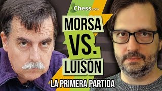 Luisón contra Morsa  Partida de ajedrez comentada [upl. by Tjader]