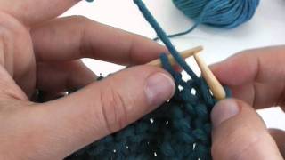 Linke Maschen Stricken [upl. by Arhat]