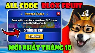 Tổng Hợp Tất Cả Mã CODE X2 EXP Và Reset Chỉ Số STAT Mới Nhất Tháng 10 Trong Blox Fruit  Roblox [upl. by Mharba]