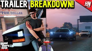 Bottom Dollar Bounties TRAILER BREAKDOWN GTA Online [upl. by Binky]