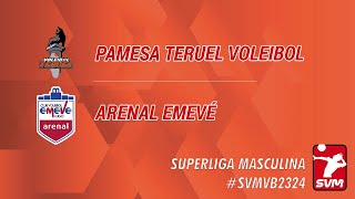 Jornada 18 Pamesa Teruel Voleibol VS Arenal Emevé [upl. by Emmey]