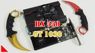 RX 550 vs GT 1030  Buat yang bingung [upl. by Enyawd272]