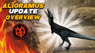 ALIORAMUS UPDATE FULL OVERVIEW  Path of Titans [upl. by Aicinat]