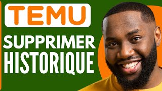 Comment Supprimer Historique Temu  NOUVEAU [upl. by Eyak]