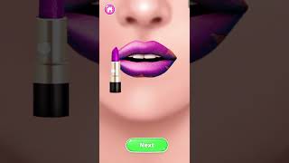 Lip Art 💋  woww malti purple 💜 colour lipstick 💄lipart youtubeshorts shorts foryou makeup [upl. by Harrison]