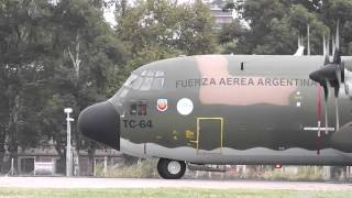 HÉRCULES C130 en Aeroparque  Full HD [upl. by Georgeta]