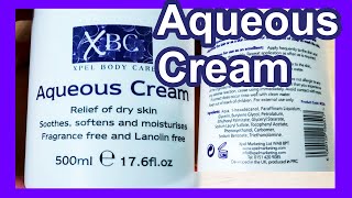 XBC Aqueous Cream Emollient 500ml [upl. by Modern]