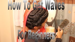 How To Get Straight Hair Waves For Beginners [upl. by Anilas]