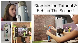 STOP MOTION TUTORIAL Filming a Stop Motion Editing and Behind The Scenes of quotThe Visitorquot [upl. by Gievlos]