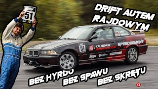 Kierowca rajdowy próbuje driftu  Rally Vlog S01E07 [upl. by Htes]