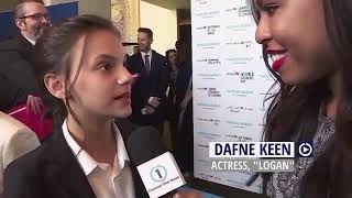 Dafne Keen ‘s Interview At UNICEF [upl. by Eliak]