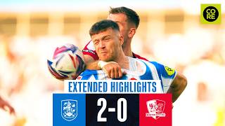 EXTENDED HIGHLIGHTS  Huddersfield Town 20 Exeter City [upl. by Raynold494]