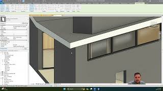 Revit Tutorial  Create clear storey window skylight in roof [upl. by Izmar686]