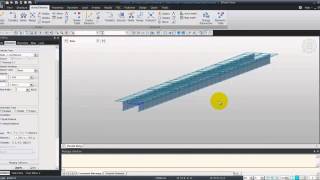 Construction stage analysis of bridge with composite section  2 modeling of bridge [upl. by Anitsihc]